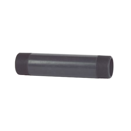 B & K B&K Schedule 80 1/2 in. MIP X 1/2 in. D MIP PVC 5-1/2 in. Nipple 1 pk 403-055